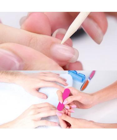288pcs Short Fake Acrylic Nails Set with Glue - Glossy Full Cover False Nails for Women - 12 Colors Short Stick On Nails - DIY Home Nail Art Kit - Buy Online on GoSupps.com