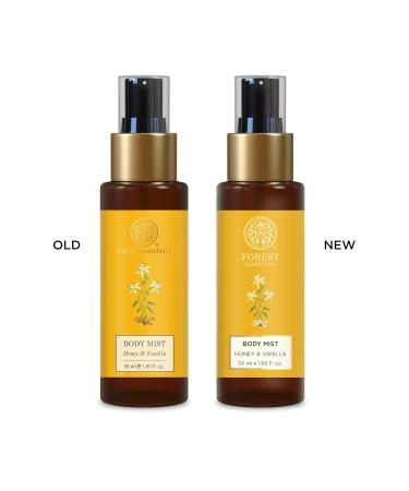 Travel Size Body Mist Honey & Vanilla 50ml (Body Spray) - Buy Online on GoSupps.com