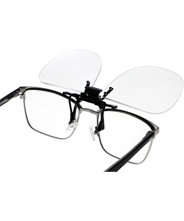 Magna-Flip Clip-On Flip-Up Magnifiers - 5.00 Power for Reading & Computer Glasses | Shop Internationally - Buy Online on GoSupps.com