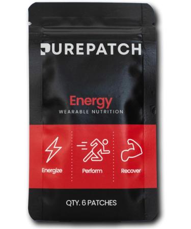 Pure Patch Performance Topical Nutrition Patch - Amino Acids Electrolytes Caffeine for Energy & Recovery | 12 Hour Wearable Sticker Patch - 6 Pack - Buy Online on GoSupps.com