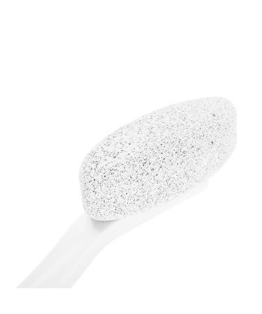 Premium Long Stem Foot Brush & Bimsstein - Removes Dead Skin Cleans & Massages Feet | Best Foot Care Tool for Healthy Skin - Buy Online on GoSupps.com