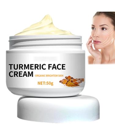 GNAUMORE Turmeric Repair Cream Turmeric Moisturizing Cream Turmeric Face Cream Turmeric Face Cream Turmeric Brightening Cream Repair and brighten skin Anti-Dryness Face Cream 50g