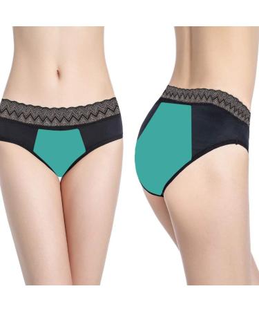 Noblood Eco-Friendly Period Underwear - Washable Cotton Briefs for Menstruation | Absorb 2-3 Tampons | Sizes XXS to 3XL - Buy Online on GoSupps.com