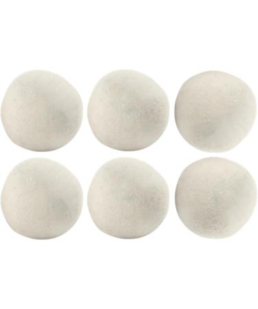 Efficient Laundry Drying Ball Quick Drying Laundry Ball Fabric Softener Wool Ball Wool Dryer Ball Set of 6pcs Quick Drying Solution - Buy Online on GoSupps.com