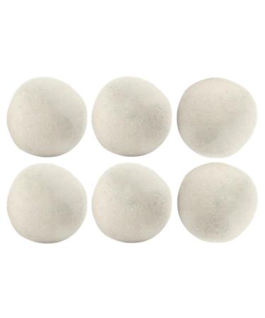 Efficient Laundry Drying Ball Quick Drying Laundry Ball Fabric Softener Wool Ball Wool Dryer Ball Set of 6pcs Quick Drying Solution