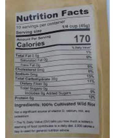 Premium Gluten-Free 100% Minnesota Cultivated Wild Rice - Shop Now - Buy Online on GoSupps.com