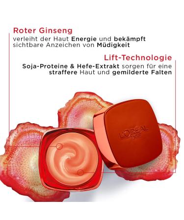 L'Or al Paris Revitalift Anti-Aging Day Care Cream with Red Ginseng - 50ml | Reduce Fine Lines & Improve Skin Tightness - Buy Online on GoSupps.com
