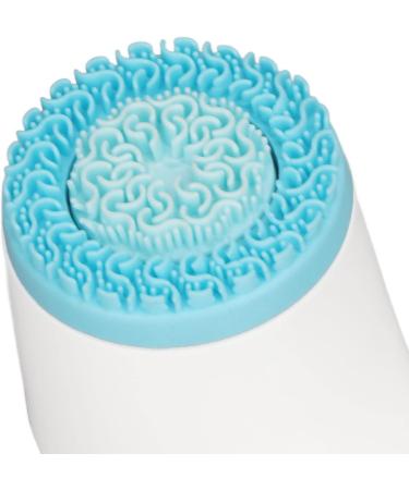 Facial Cleansing Brush Soft Silicone Brush Head Electric Face Scrubber with 3 Cleanser Heads 360 Degree Rotation Waterproof Face Brush Set for Deep Cleaning for Women & Men - Buy Online on GoSupps.com