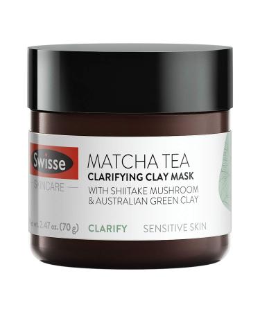Swisse Skincare Matcha Tea Clarifying Clay Mask 2.47 oz (70 g)