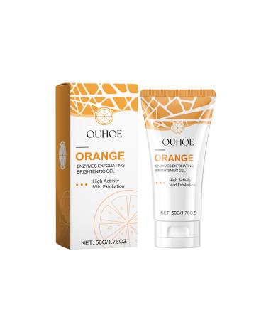 OUHOE Exfoliating Blackhead Gel Gentle Exfoliating Cleansing Gel Deep Purifying Pore Removal Blackhead Brightening Skin Tone