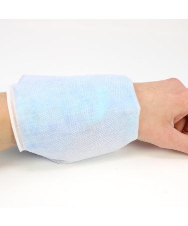 Com-Four 10x Disposable Fleece Shell for Gel Compress - Cold & Warm Protective Covers | Skin-Friendly Pack of 10 - Buy Online on GoSupps.com