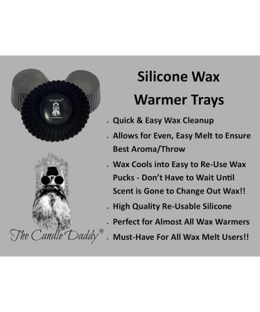 The Candle Daddy Gummies - (3) Reusable Black Square Silicone Wax Warmers for Wax Melt Users - International Shipping Available - Buy Online on GoSupps.com