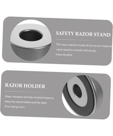 Subsofan 2-Piece Shaving Brush Stand & Holder - Premium Dry Stand for Men's Razors | Buy Internationally - Buy Online on GoSupps.com