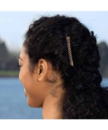 Bartosi 2Pcs Banana Hair Clip Set - Stretchy Double Comb Hair Accessories for Women and Girls - Buy Online on GoSupps.com