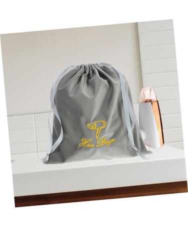 Healeved 2pcs Hair Dryer Storage Bag Hair Dryer Drawstring Bags Blow Dryer Pouch Storage Bag for Hair Dryer Blow Dryer Bag Travel Hair Dryer Bag Drawstring Storage Bag Hair Dryer Travel Bag 35.00X30.00X0.50CM Grey - Buy Online on GoSupps.com