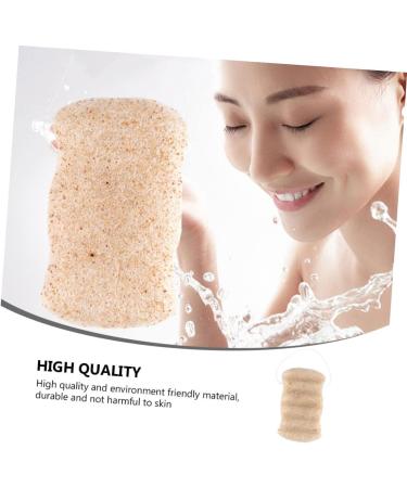 minkissy 1pc Bath Cotton Esponjas Faciales Exfoliating Puff Makeup Removal Sponge Bath Sponge Natural Sponge Face Scrubber Scrubber Wash Round Face Gum Charcoal Long - Buy Online on GoSupps.com