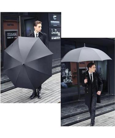 TEASTAR 60 Inch Large Golf Umbrella - Automatic Open Windproof Stick Umbrella for Sun & Rain Protection, Teflon Rain Repellent - Black - Buy Online on GoSupps.com