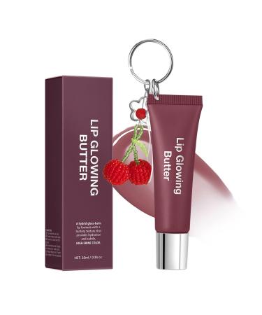 laxreheye Lip Balm - Moisturizing with colorful keychain 10 ml lip butter for women makeup - for daily use travel office suburban women's girlfriend wife birthday Christmas