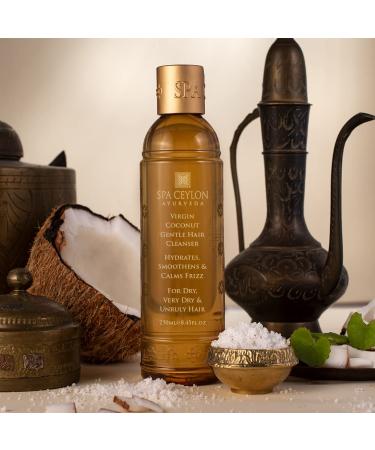 SPA CEYLON Virgin Coconut Hair Cleanser | Sulfate-Free Gentle Shampoo for All Hair Types | Daily Use | International Shipping Available - Buy Online on GoSupps.com