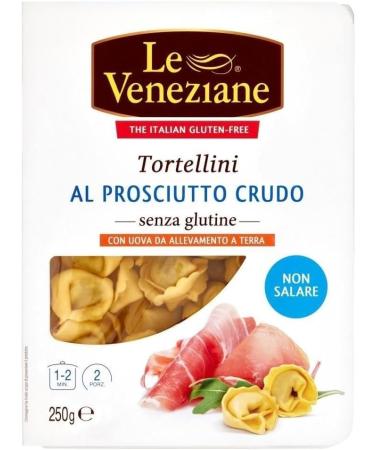  Italian Gourmet E.R. Venetian Tortellini Gluten-free raw ham raw ham gluten-free tortellini gluten-free pasta 250 g + Italian Gourmet pulp 400 g - Buy Online on GoSupps.com