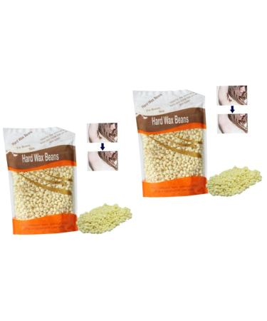 Beaupretty 2st wax sparrow waxing hair removal hot wax face wax bean wax beans for sensitive skin painless hair removal depilatory pearl firm wax depilatory wax