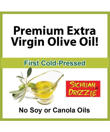 Sichuan Drizzle Chinese Chili Oil - Premium EVOO with Hot Chili Flakes - Rice & Noodles Condiment - Vegan, Gluten-Free & Paleo - Buy Online on GoSupps.com