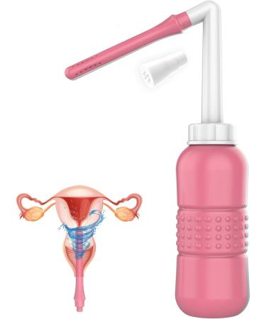 2-in-1 Vaginal Cleansing System & Portable Bidet - 650ml Douche Bottle + 22oz Enema | Women's Health Solution - Buy Online on GoSupps.com
