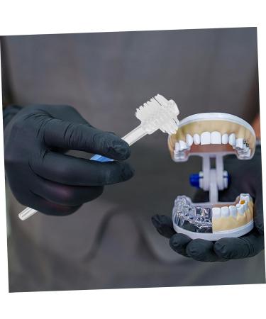 Clispeed 15 StK Double-Sided Prosthesis Cleaner Toothbrush for False Teeth Care | Denture Cleaning Brush - Buy Online on GoSupps.com