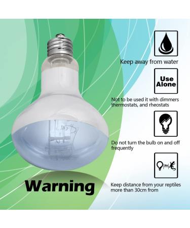 MCLANZOO 2 Pack 75W Reptile Heat Lamp Bulb/Light + Digital Thermometer - Ideal for Lizard, Tortoise, Bearded Dragon, Hedgehogs - UVA Basking Spot Heat Lamp for Reptiles & Amphibians - Buy Online on GoSupps.com