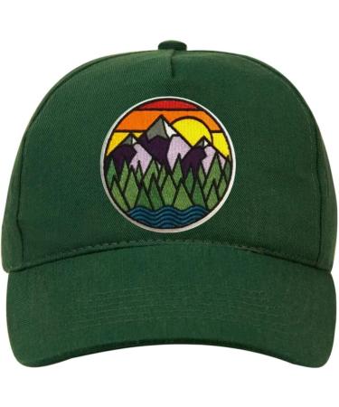 PatchClub Mountain and River Adventure Outdoor Patch - Colorful Embroidered Cool Iron On/Sew On Patches - Buy Online on GoSupps.com