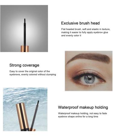 Eyebrow Gel Tint - Waterproof Sweatproof Eyebrow Peel Off Natural Tinting Brow Filler - Eyebrow Gel Easy Peel Off for Women Family Friends Naiyan - Buy Online on GoSupps.com