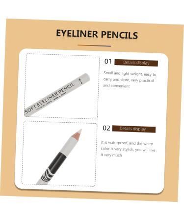 NOLITOY 120 Pcs Lying Silkworm Eyeliner Highlighter Beauty Makeup Tools Eye Cosmetics Make up Marker Pen - Buy Online on GoSupps.com