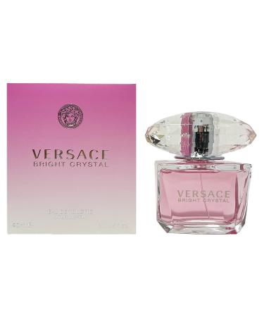 V rsace Bright Crystal Eau De Toilette Spray For Woman. EDT 3 fl oz 90 ml - Buy Online on GoSupps.com