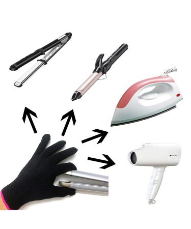 Professional Heat Resistant Gloves for Hair Styling | Protect Hands from Curls & Straighteners - Buy Online on GoSupps.com