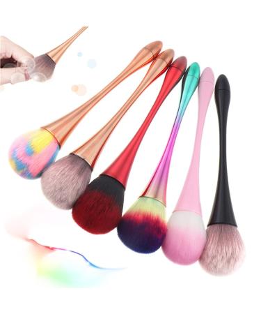 Marycan Makeup Brush Set - Face Cheek Contour Blusher & Foundation - Black & Red - Perfect for Loose Powder & Blush Application - International Shipping Available - Buy Online on GoSupps.com