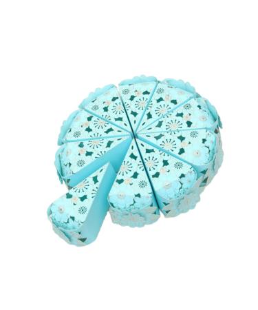 Zerodeko 10 Pcs Cake Boxes Creative Bridal Shower Cake Case Candy Weeding Cake Packaging Cases Wedding Carton
