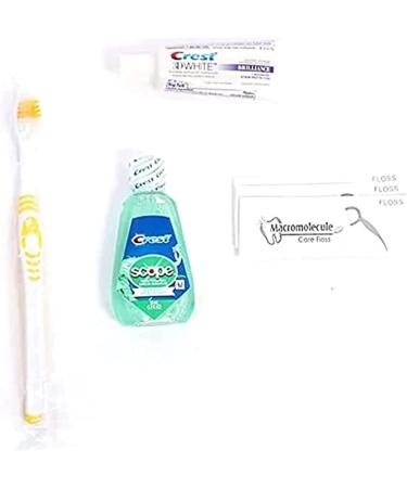 Premium Toiletry Travel Kit - 20 Piece Set for Quality Personal Care | TSA Approved Hygiene Essentials Bag for Unisex Travelers - Buy Online on GoSupps.com