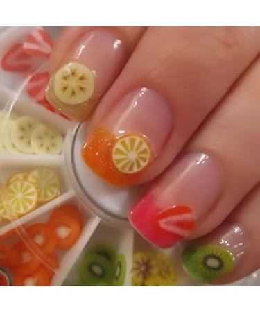 DECORA 8 Fruit Cake Flower Animal Slices for Slime, DIY Crafts, Nail Art - Decoration - Buy Online on GoSupps.com