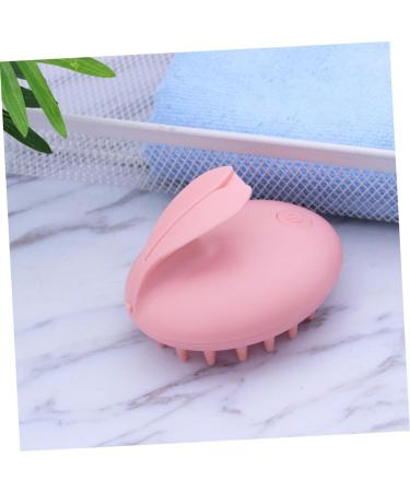 Tovinanna 3-in-1 Hair Washing & Scalp Massage Brush for Curly Hair - Electric Shampoo Brush for Hair Growth & Relaxation - Pink Rabbit Design - Buy Online on GoSupps.com