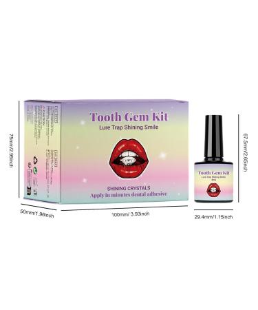 DIY Tartar Set: Fashionable Tooth Jewelry & Easy-to-Install Gemstones for a Sparkling Smile - Buy Online on GoSupps.com