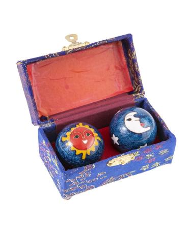 Lachineuse QI Gong Health Balls Moon Sun