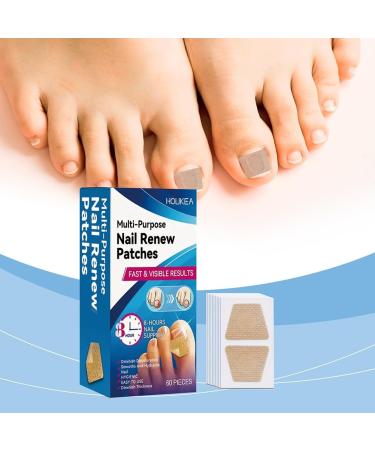 Lot de 60 patchs de r paration des ongles autocollants de correction des ongles anti-infection autocollants de soin des ongles en tissu non tiss pour le soin des ongles des orteils - Buy Online on GoSupps.com