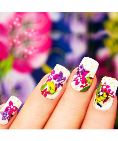 WINCANG 1000 PCS French Acrylic Nail Tips | Half Cover Clear/Natural False Nails | 10 Sizes for DIY Nail Art | Includes French Box | Nail Salon Quality - Buy Online on GoSupps.com