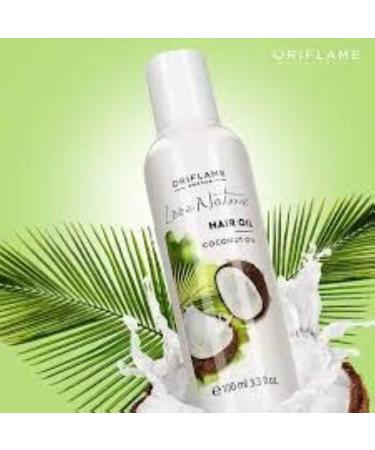 Oriflame Love Nature Coconut Hair Oil - Nourishing Hair Treatment - Buy Online on GoSupps.com