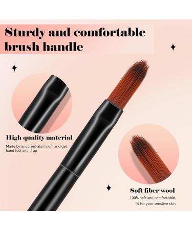 100 Pcs One-Way Make-Up Lip Brushes - Portable Lip Applicators & Concealer Brushes for Lips & Eyebrows | Premium Cosmetic Tools - Buy Online on GoSupps.com