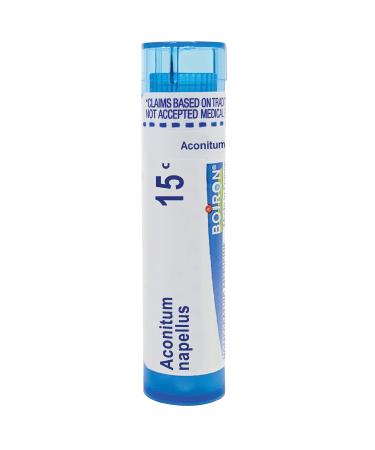 Boiron Aconitum Napellus 15C for High Fever of Sudden Onset with Dry Skin - 80 Pellets