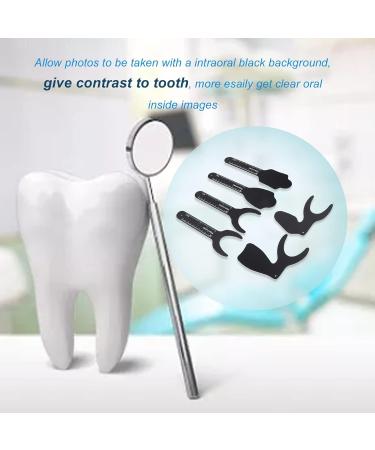 6-Piece Metal Dental Background Photo Contrast Board Set - Intraoral Photography Accessories for Stunning Oral Images - Buy Online on GoSupps.com