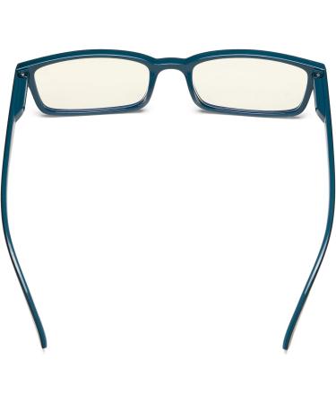 Shop CessBlu Blue Light Filter Glasses for Men & Women - UV Protection Eyeglasses in Black-Blue - Perfect for Reading & Computer Use - Buy Online on GoSupps.com