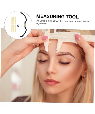 Beavorty 3pcs Bow Eyebrow Ruler Eyebrow Ruler Tool Measuring Tool Eyebrow Drawing Tool Set Eyebrow Trimming - Buy Online on GoSupps.com