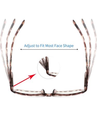 5 Pack Blue Light Blocking Reading Glasses for Men & Women - Comfort Computer Readers with Spring Hinges - Anti Glare Eyewear (1.0 Mix - Buy Online on GoSupps.com